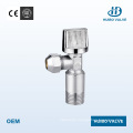 Ce Mark Chrome Plated Brass Angle Valve